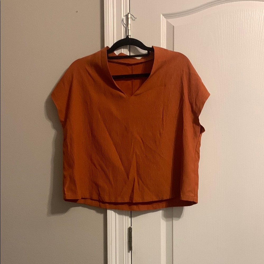 Orange Women's Top